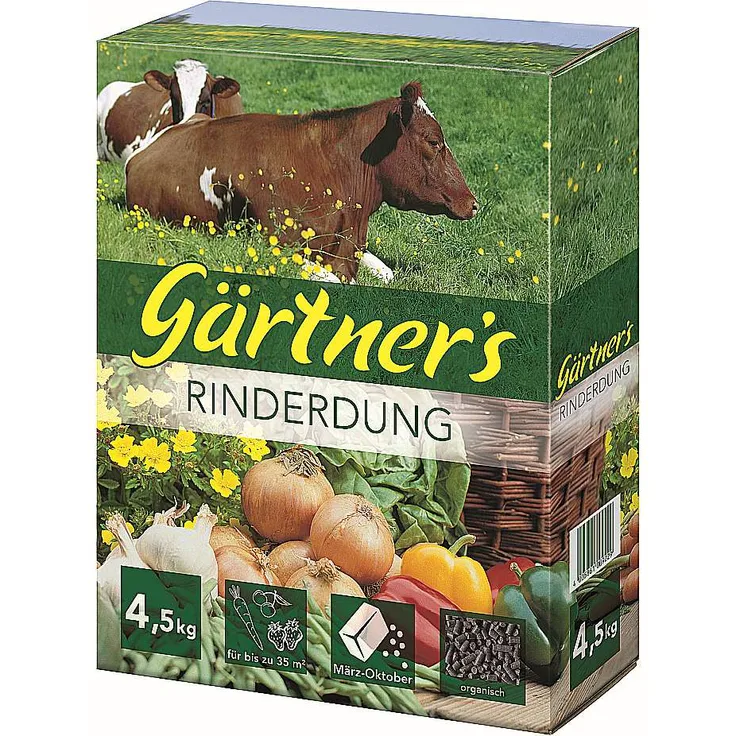 Premium RinderDung gekörnt 4,5 kg