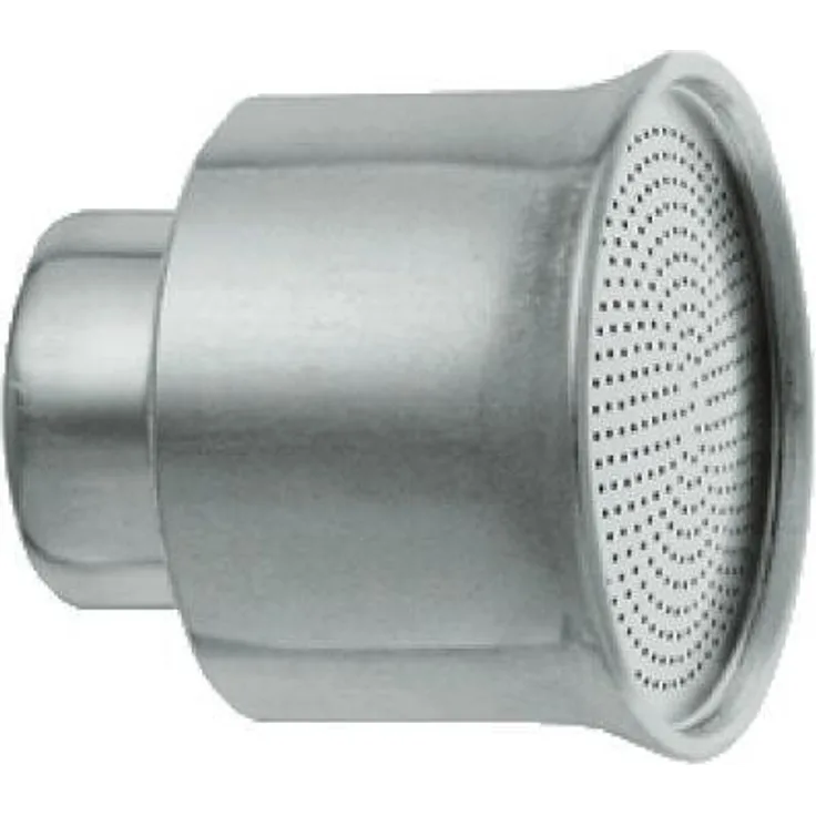 Geka 6397SB Gießkopf Soft rain IG G 3/4 Zoll LM 1 mm Bohrung Platine 51 mm, Silber, 18 x 8 x 13 cm Bewässerungszubehör
