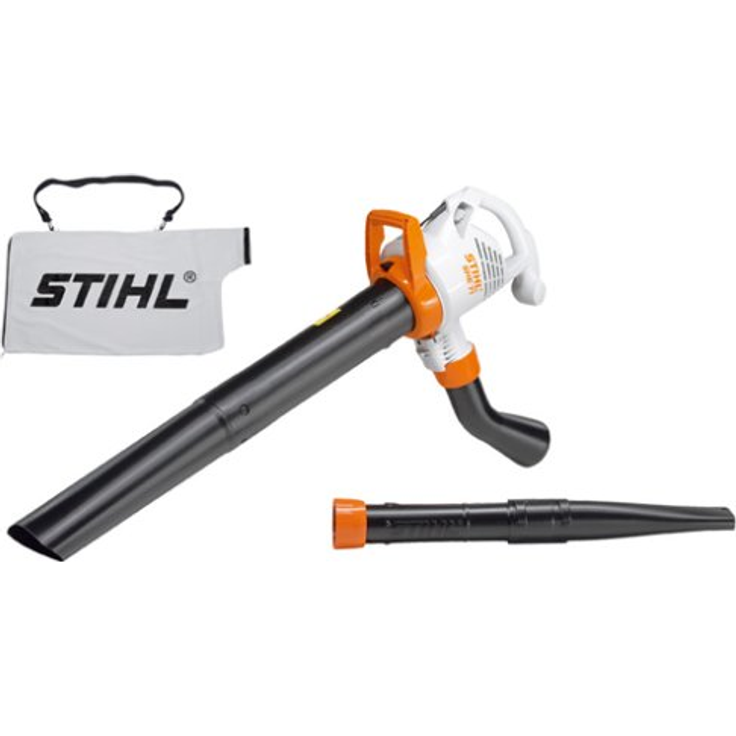 Stihl SHE 71 Laubsauger Häckselfunktion mit Fangsack 1100 Watt – Bild 2