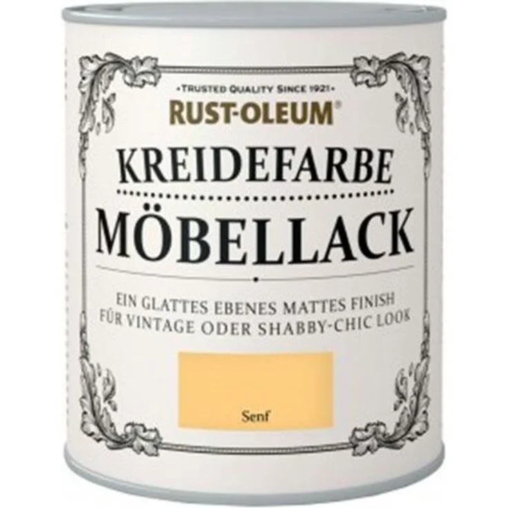 Kreidefarbe Möbellack 750ml Senf - size please select - color Senf - Senf - Rust-oleum