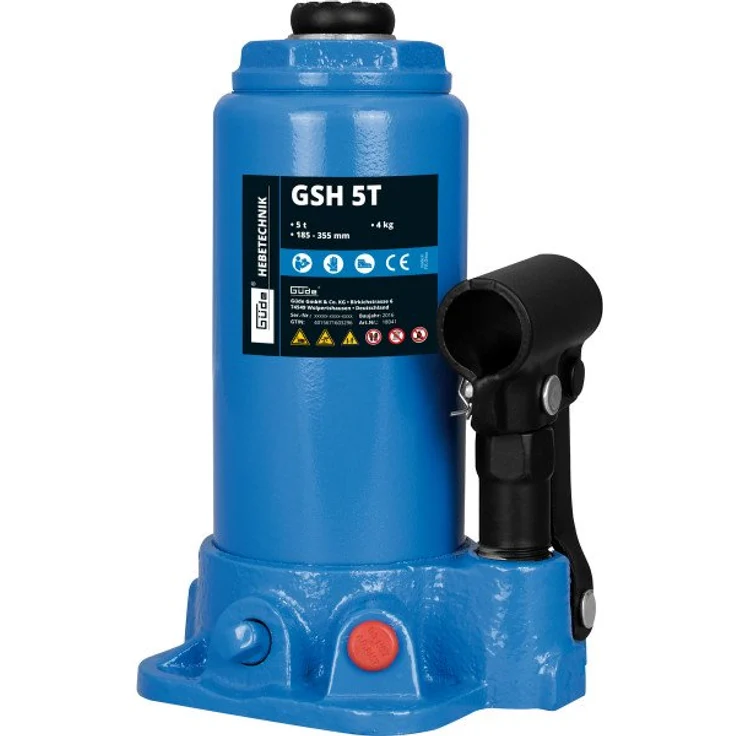 GÜDE STEMPELWAGENHEBER GSH 5T HYDRAULIKHEBER WAGENHEBER 5 T STEMPELHEBER – Bild 1