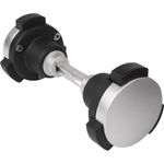 Türknopfdrückerpaar Kidloc, 59-54,6-41 mm, VK 8x90 mm,Edelstahl-Poly.