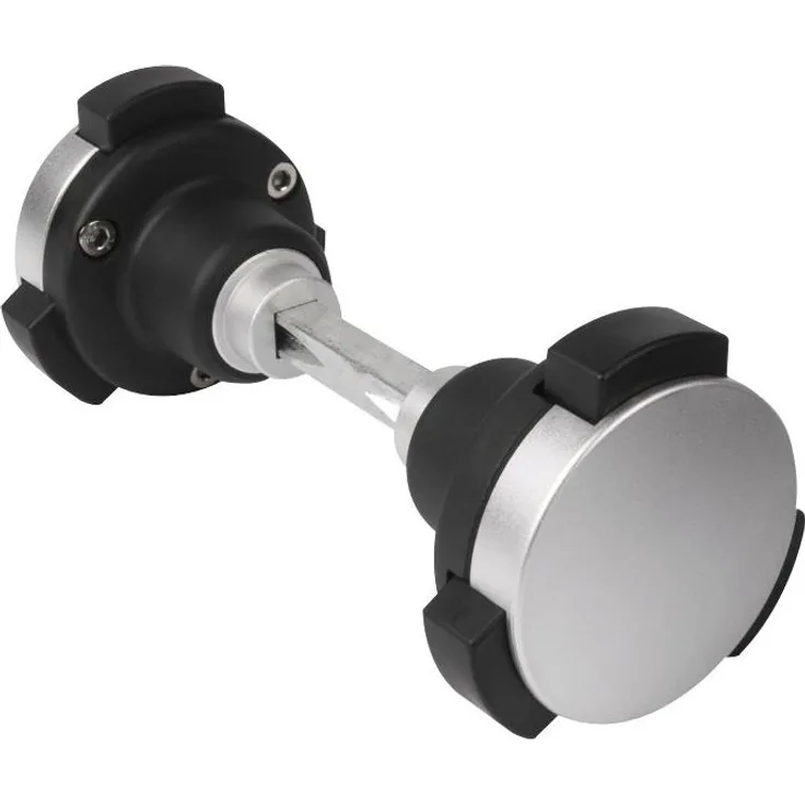 Türknopfdrückerpaar Kidloc, 59-54,6-41 mm, VK 8x90 mm,Edelstahl-Poly.