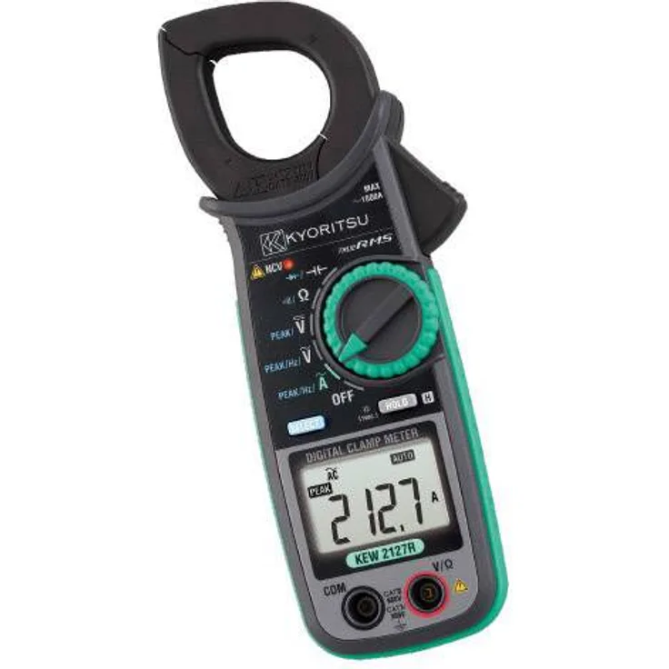 Kyoritsu KEW-2127R Stromzange digital CAT IV 300 V, CAT III 600V