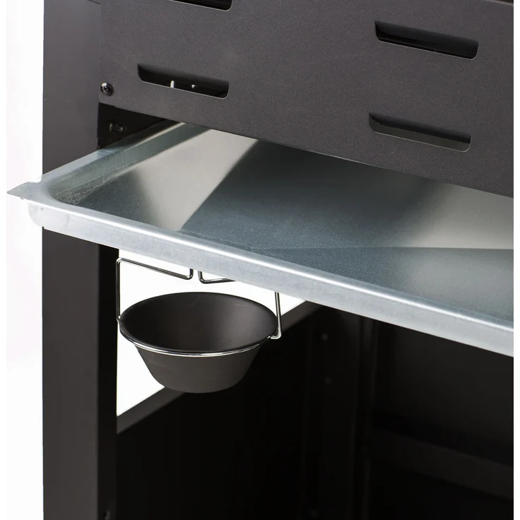 TAINO RED 6 Gasgrill schwarz 6 Edelstahl Brenner Seitenkocher, Weiterentwicklung des TAINO 6 PRO – Bild 6