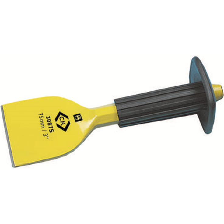 C.K T3087S 4 Steinmeißel mit Handschutz, 100 mm