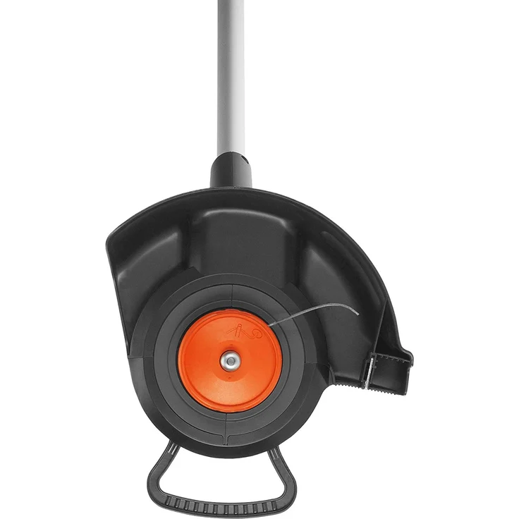 GARDENA Elektro-Trimmer EasyCut 450-25: Rasentrimmer mit verstellbarem Griff abwinkelbarem Trimmerkopf und ausklappbarem Pflanzenschutzbügel, 250 mm Schnittkreis 9870-20 – Bild 3