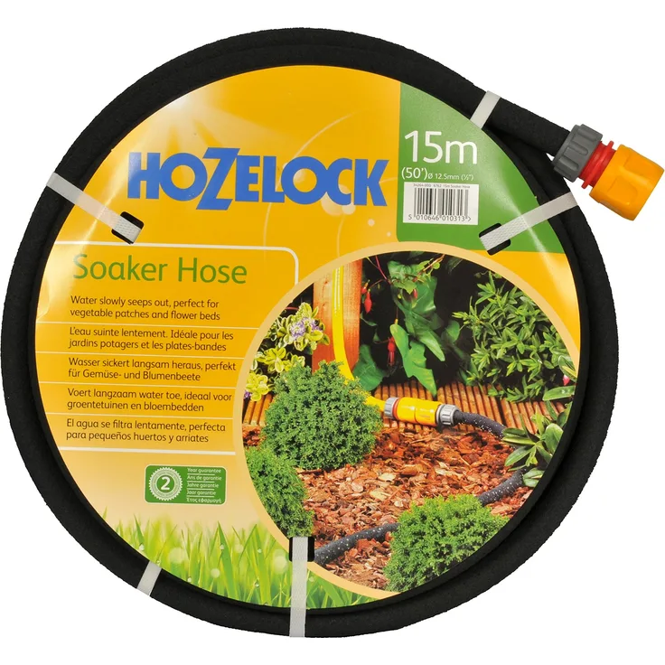 HOZELOCK HZ6762P0000 Manguera porosa Ø 13mm 15 m, Standard, 7 x 40.700000000000003 x 40.700000000000003 cm