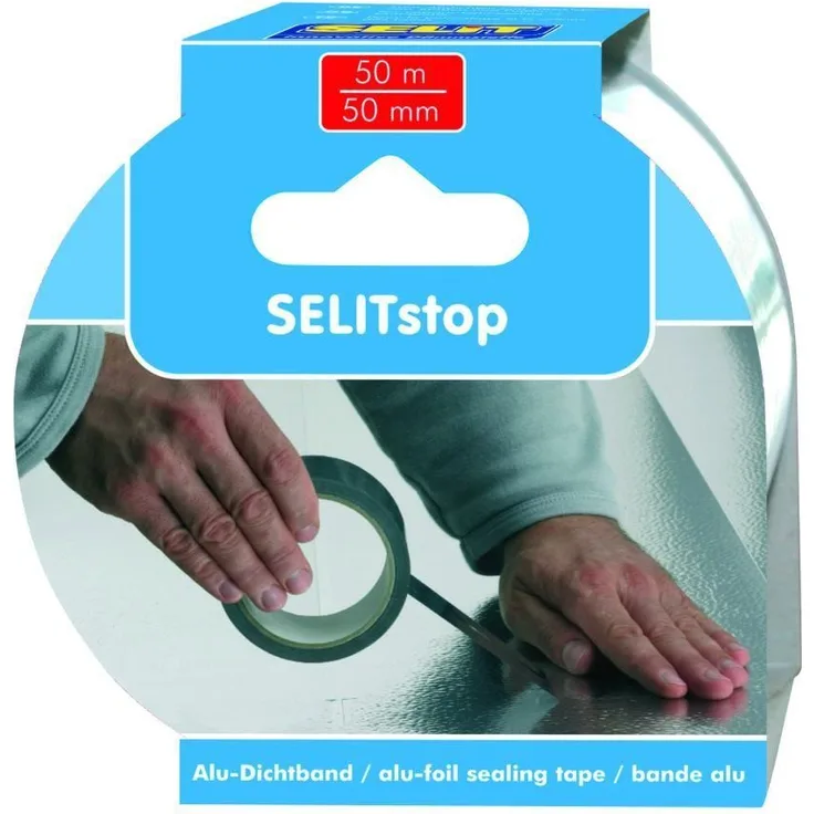 SELITstop Alu Dichtband Rolle zu 50 Meter 