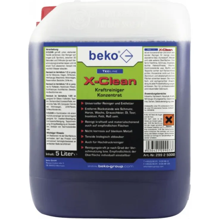 beko TecLine X-Clean - Reinigungskonzentrat, 5 l
