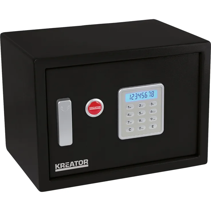 Elektronischer Tresor 35x25x25 LCD Anzeige