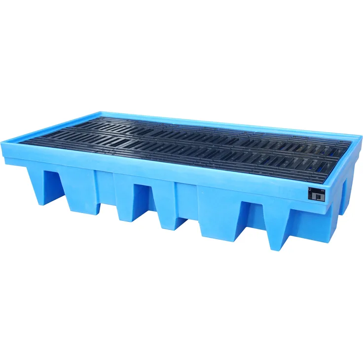 BAUER PE-Auffangwanne WP-PE 8-11, aus robustem Polyethylen, Blau