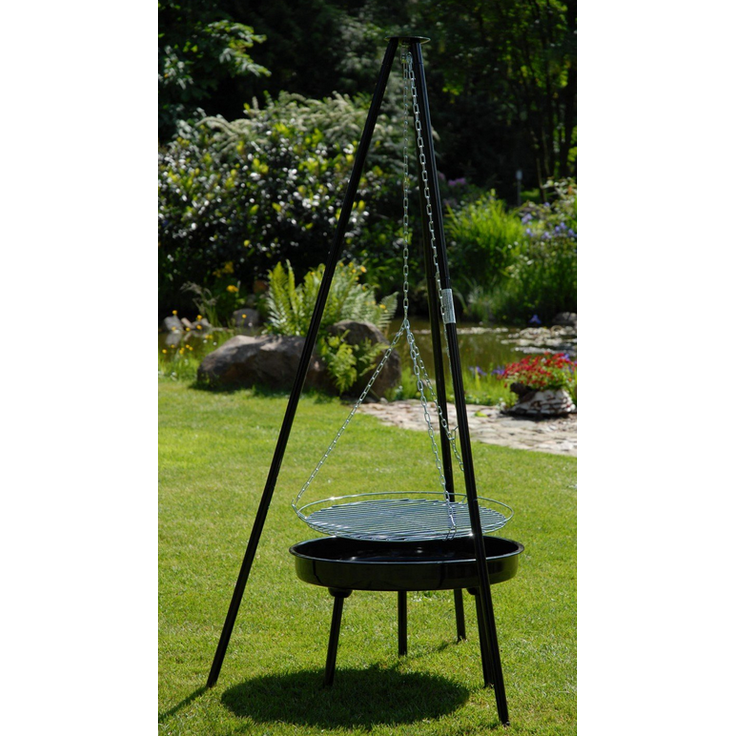 LANDMANN Grillchef Schwenkgrill Tripod BBQ 0543 Classic 3-Bein – Bild 2