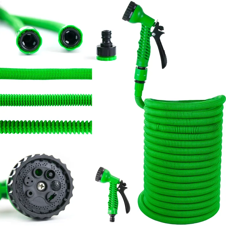 Grafner Flexibler Gartenschlauch Premium Starter grün 30 m (FG10696)