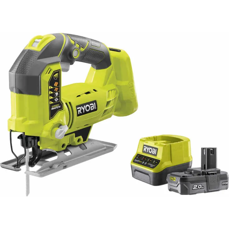 Ryobi Akku-Stichsäge ONE inklusive 18 V mit Akku inklusive Ladegerät R18JS-0 - Ryobi