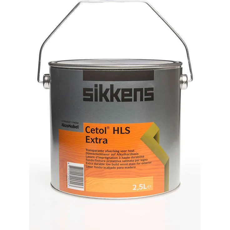 Sikkens - Sikkens Cetol HLS extra Dünnschichtlasur Grundierung klar 2500ml - transparent