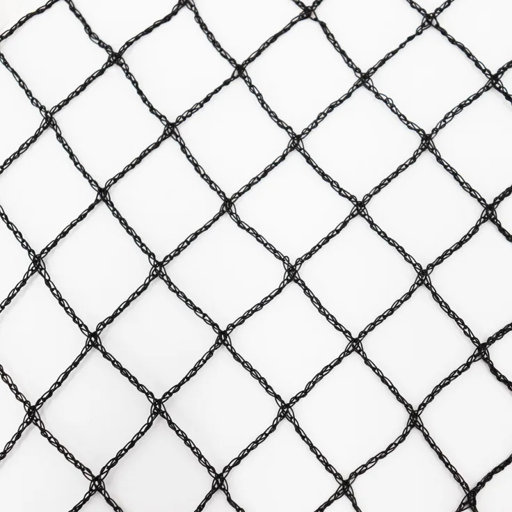 Teichnetz 20m x 4m schwarz Fischteichnetz Laubnetz Netz Vogelschutznetz robust