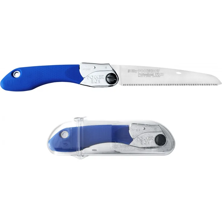 Silky Klappsäge Pocketboy 170mm blau/fein