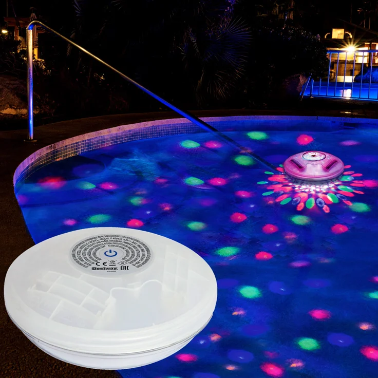 Bestway Flowclear Schwimmende LED-Poolleuchte – Bild 3