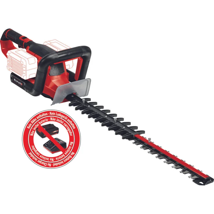 Einhell Akku-Heckenschere GE-CH 36-65 Li-Solo Power X-Change (Li-Ion, 36 V, 65 cm Schnittlänge, 30 mm Zahnabstand, Drehbarer Griff, ohne Akku und Ladegerät) – Bild 3