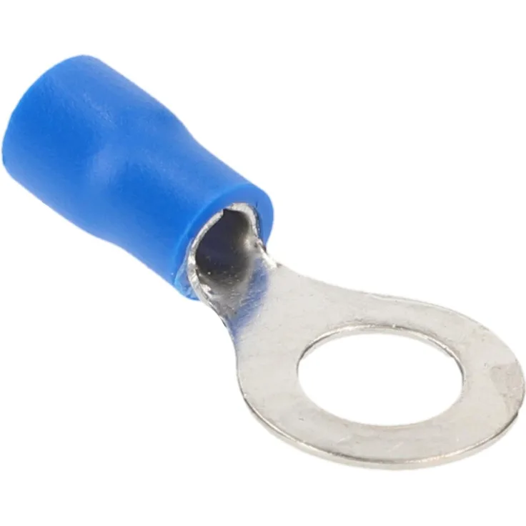 Cartrend Ring-Kabelschuhe M6 20 Stück blau