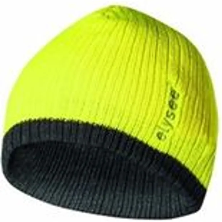 Feldtmann Strickmütze Marisu universal gelb/grau 100 %PC Feldtmann
