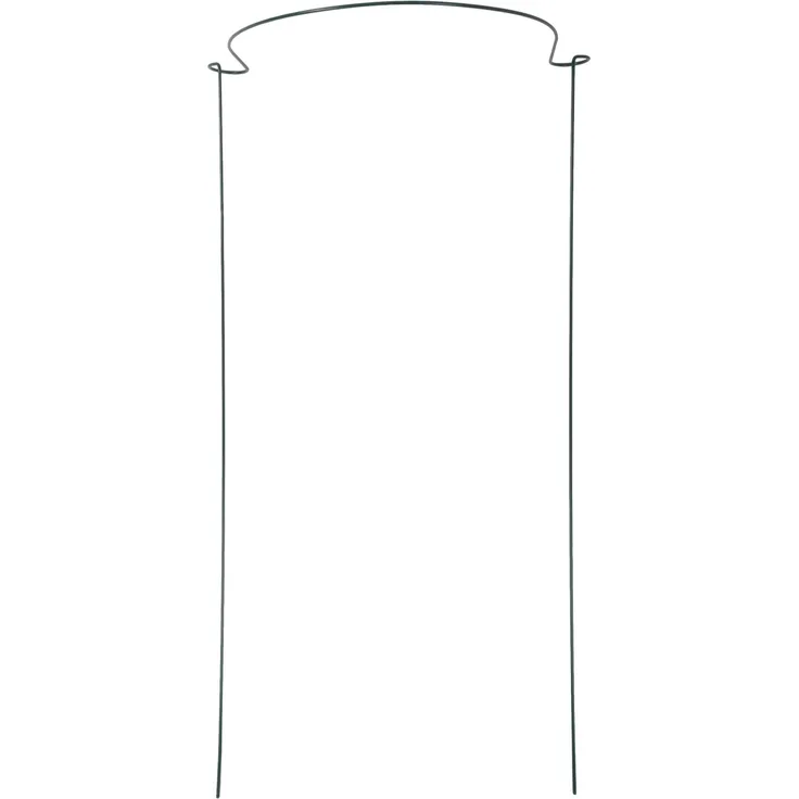 Grüner Jan Blumenstütze 35x70cm Pflanzenstütze Blumenhalter Blütenstütze Blumenhilfe Metall