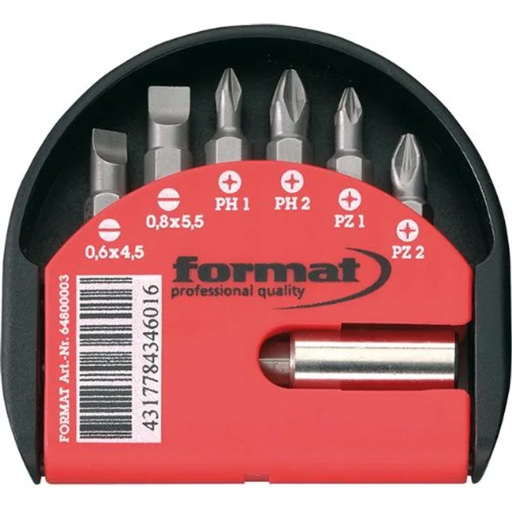 Format Bit-Sortiment 7 teilig Universal
