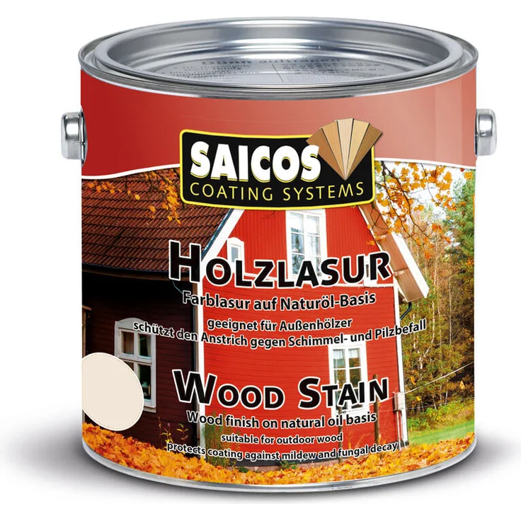 Holzlasur Lärche (0031) 2,5 Liter - Saicos