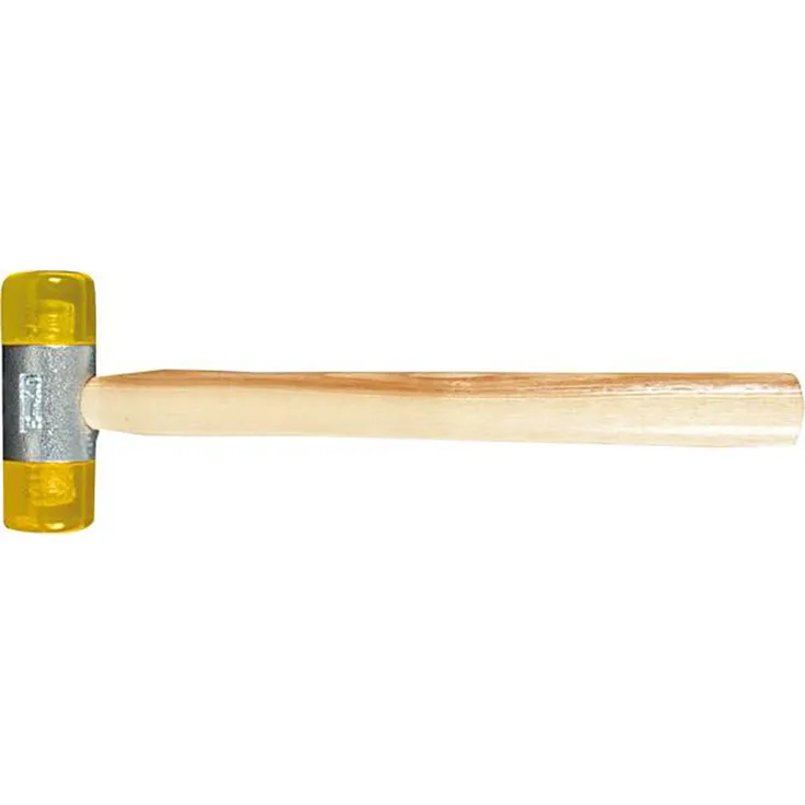 FORTIS Kunststoffhammer gelb 22mm Gr.1