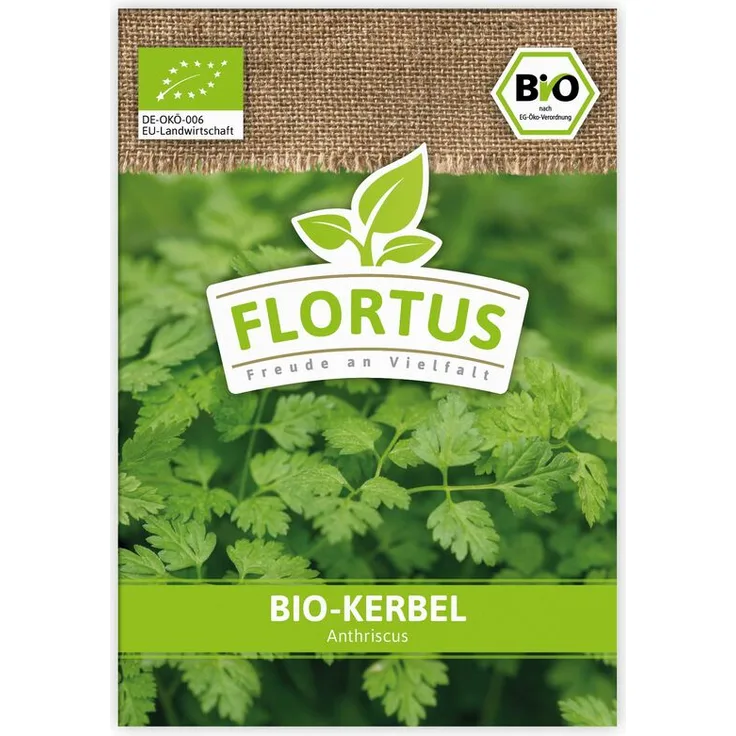 FLORTUS Kerbel | BIO Kerbelsamen von FLORTUS
