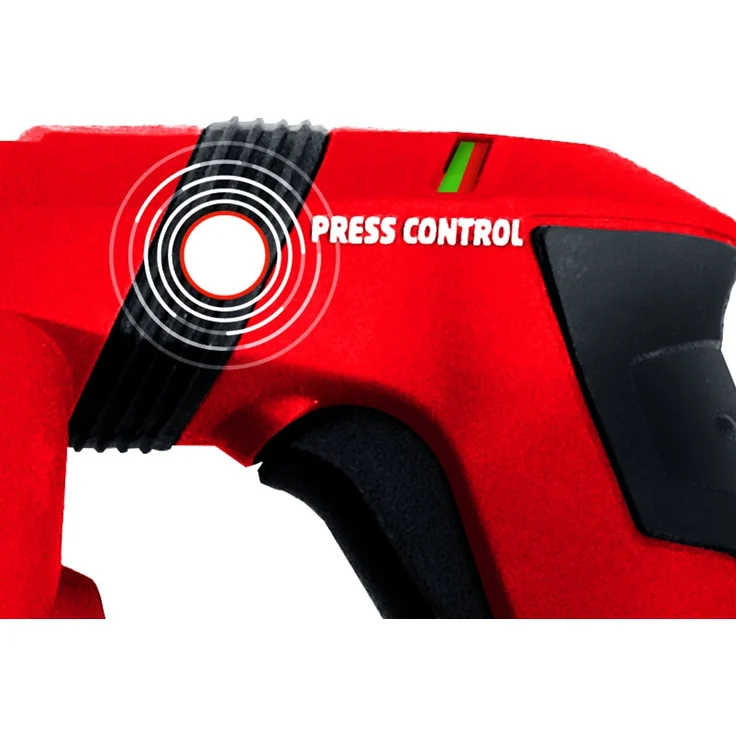 Einhell Bohrhammer TE-RH 32 E (1250 W, 5 J, Bohrleistung D 32 mm, SDS-Plus-Aufnahme, Metall-Tiefenanschlag, Vibrationsdämpfung mit Andruckanzeige, Koffer) – Bild 2