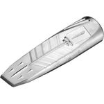 Ochsenkopf Alu-Drehspaltkeil, Geschmiedeter Sicherheitskeil zum einfachen Spalten, KWF-Standard Qualität, Hubhöhe 60 mm