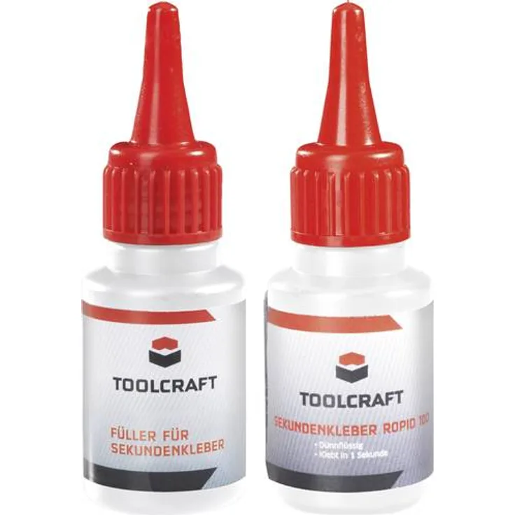 Toolcraft ROPID 100 Sekundenkleber 885821 1 Set