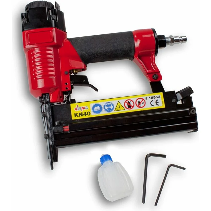 Druckluft Klammergerät Kombinagler Drucklufttacker Druckluftnagler KN40