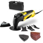 TROTEC Multifunktionswerkzeug PMTS 10-230V mit Schnellspannsystem 300W-Motor umfangreiches Zubehörset Transportkoffer