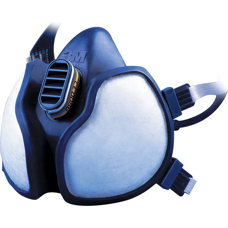 3M Maske gegen chemische Stoffe 4279C1 - 3M Atemschutzmaske mit Schutzstufe ABEK1 P3 für den Umgang mit giftigen Chemikalien, Gasen & Dämpfen - 1 x 3M Maske mit integrierten Filtern