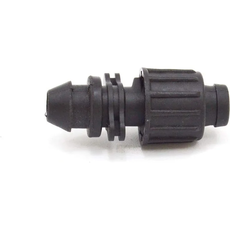 S&M 540721 Schlauchanschluss für Bewässerungsband mit Gummi 16 mm innen, schwarz