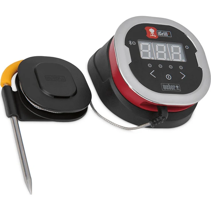 Weber 7221 iGrill 2 Bluetooth Grill-Thermometer, bis 380 øC, 2 Temperaturfhler – Bild 5
