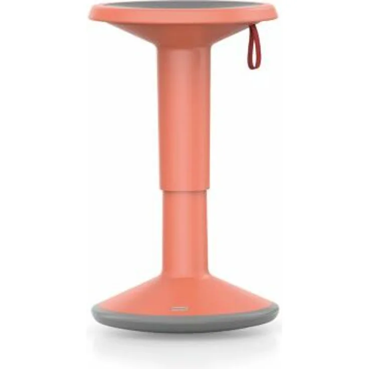 Hocker UP | Höhenverstellbar 450-630 mm | Lachsorange