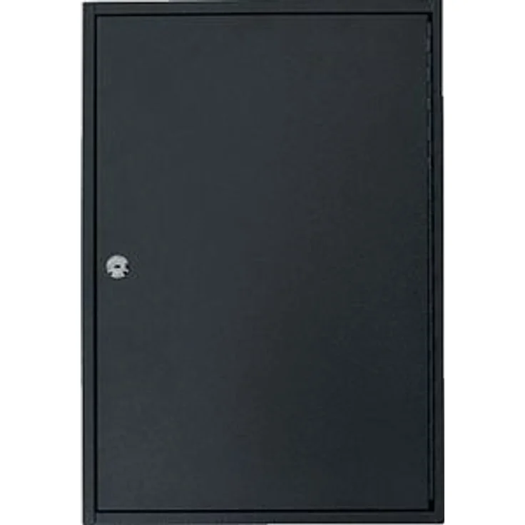 Pavo 8047215 Deluxe Schlüssel-Kasten-Schrank-Tresor, 150 Haken mit seitlichem Schlüsseleinwurf, dunkelgrau