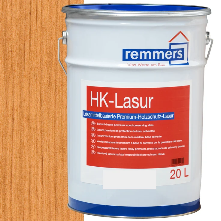 Remmers - Remmers HK-Lasur 20 L Eimer Pinie-Lärche - braun – Bild 1