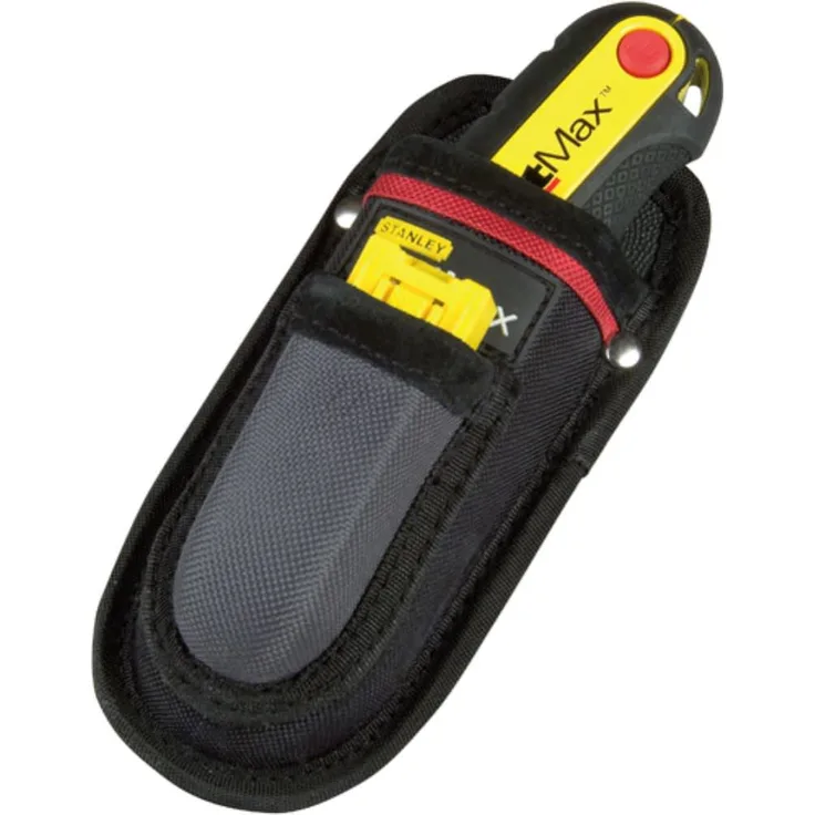 Stanley FatMax Messerholster (600 Denier Polyester, schnittfeste Innenseiten, Gürtelclip, Zusatzfach) 0-10-028