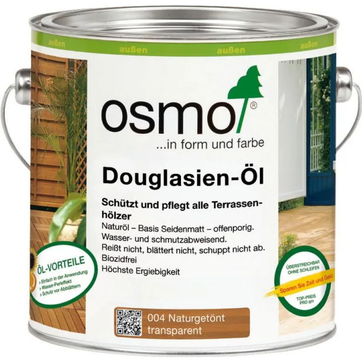 Osmo Douglasien-Öl Naturgetönt 2,50 l - 11500019