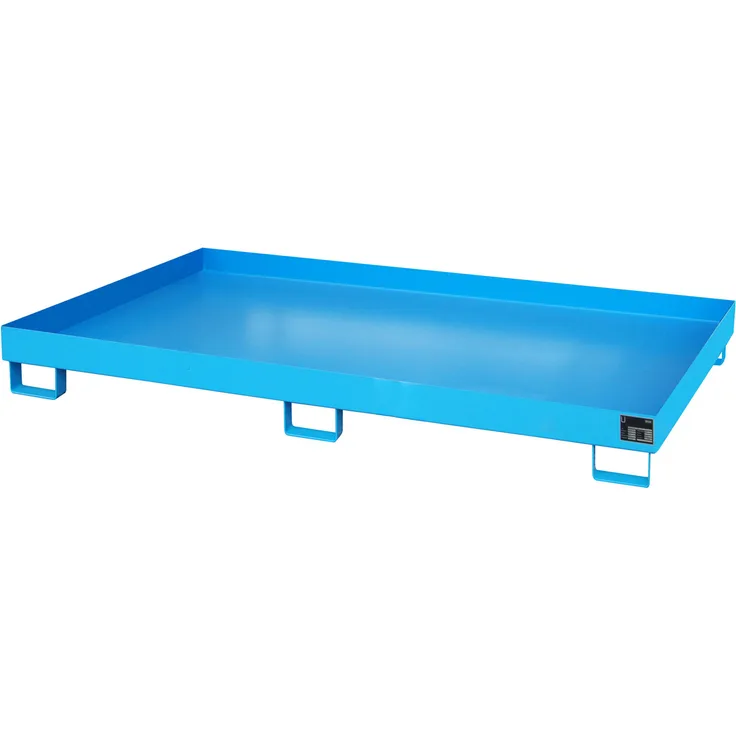 Bauer Regalwanne RW 2200-1, lackiert, Lichtblau