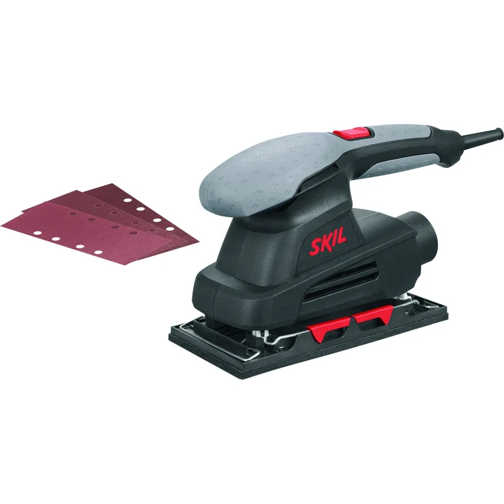 Skil Schwingschleifer 7338 AA (ergonomisches Design, geräusch- und vibrationsarm, Schleiffläche: 92 x 185 mm) F0157338AA – Bild 1