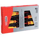 KS TOOLS 2-K VDE 1000V SCHRAUBENDREHER-SATZ 8 PCS