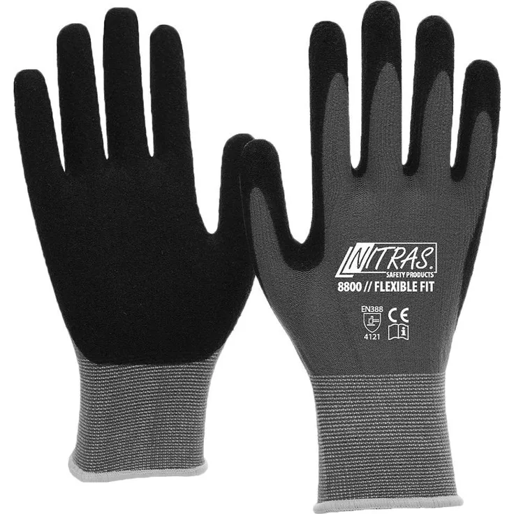 Nitras 8800 Damen-Schutzhandschuhe - Handschuhe für die Arbeit - EN 388 - S