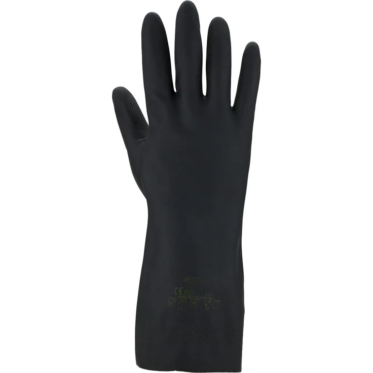 ASATEX Chemikalienschutz-Handschuh - Neoprene 3470, grau, Gr. 9 (10 Paar)