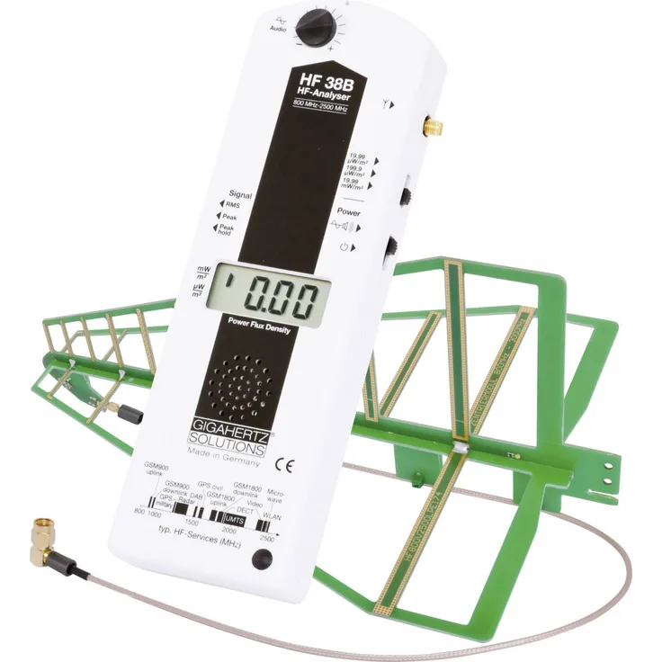 Gigahertz Solutions HF 38B Hochfrequenz -Elektrosmogmessgerät